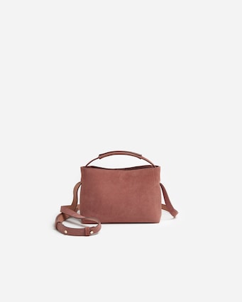 Hedda Mini Handbag Suede Pink