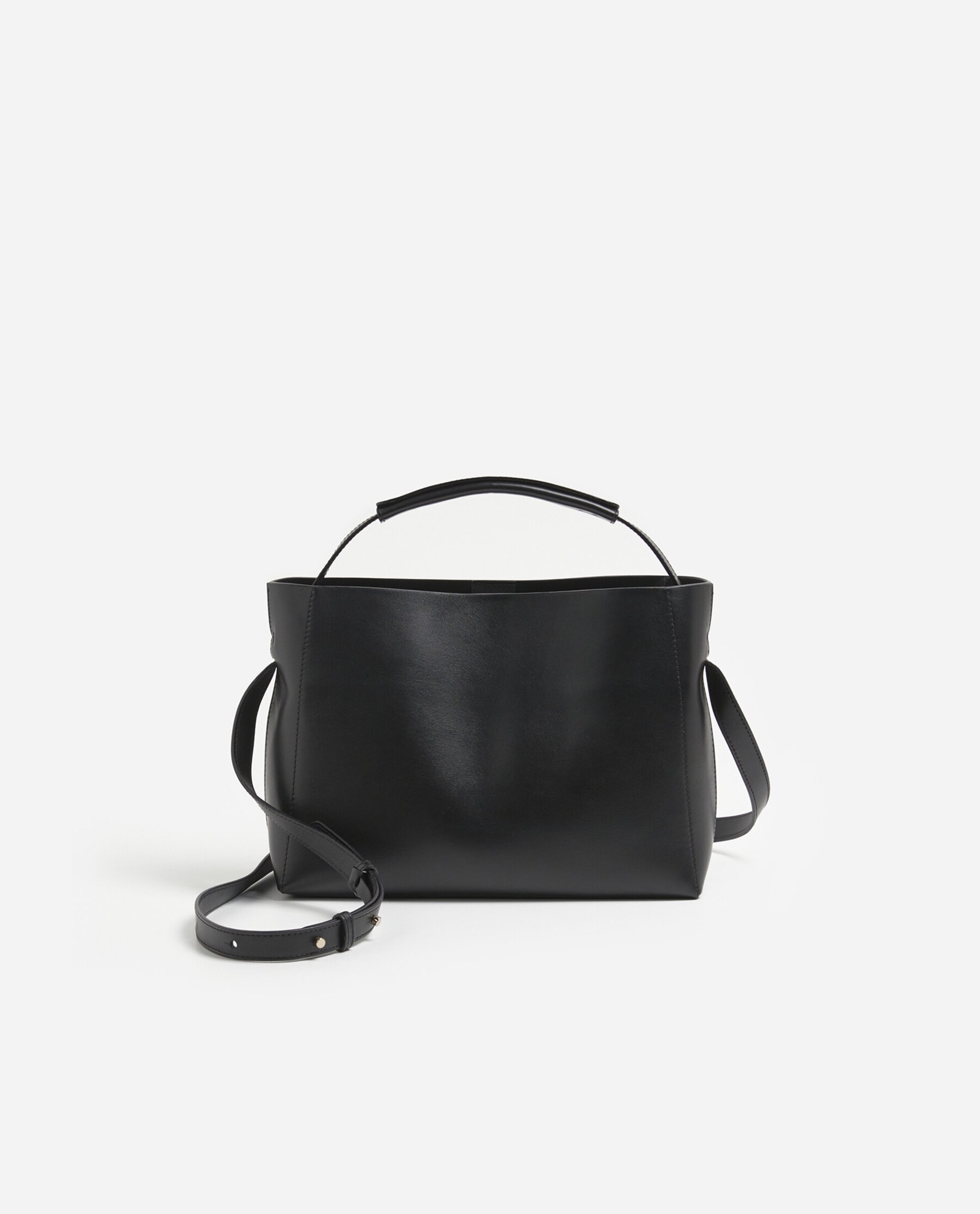 Hedda Midi Handbag Black | Flattered.com